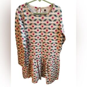 Tea size 10 girls long sleeve dress